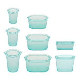 Zip Top Silicone Containers (8)